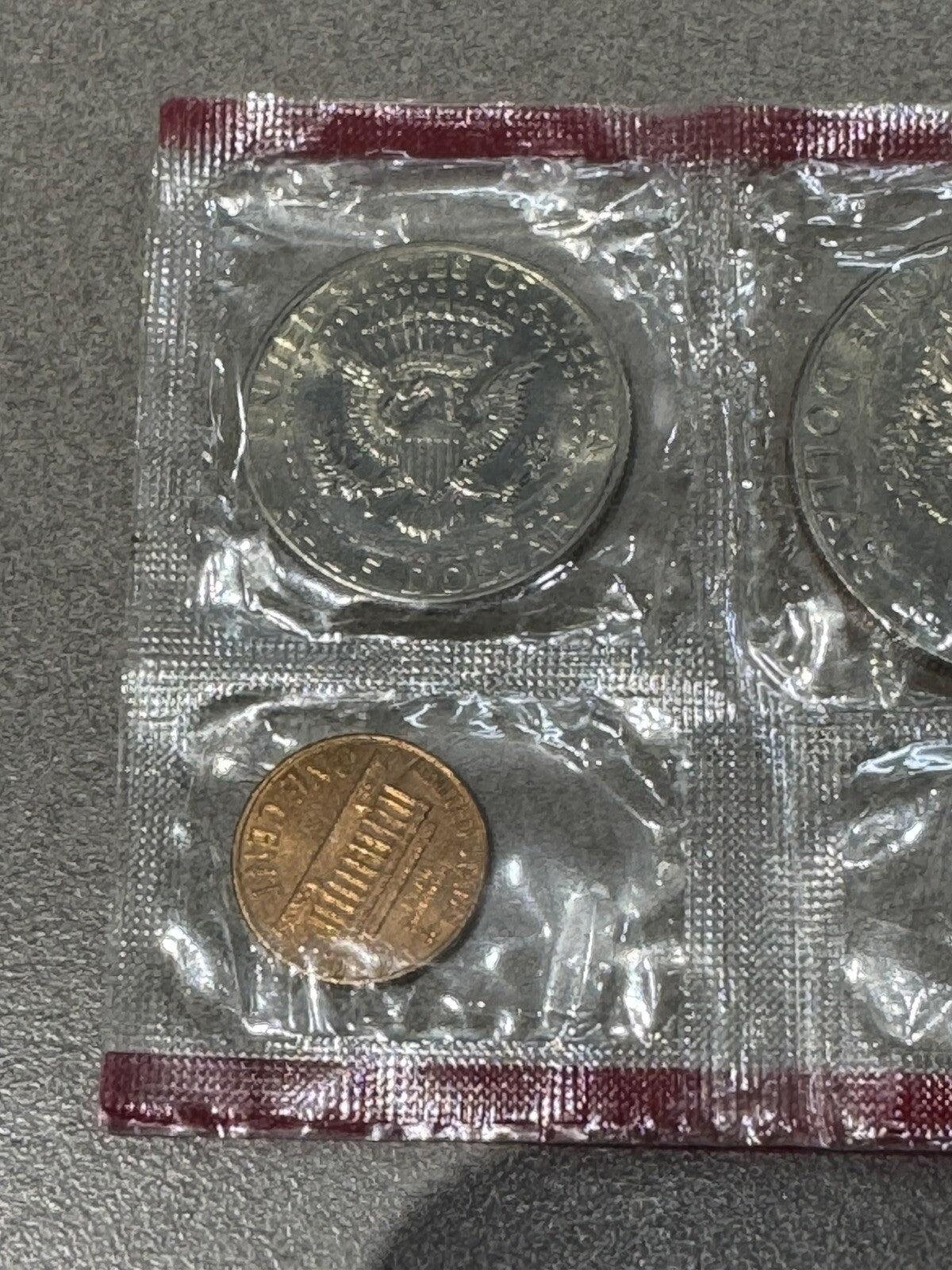 1977 Uncirculated Coin Set 12 Coins Nicely Toned P-D