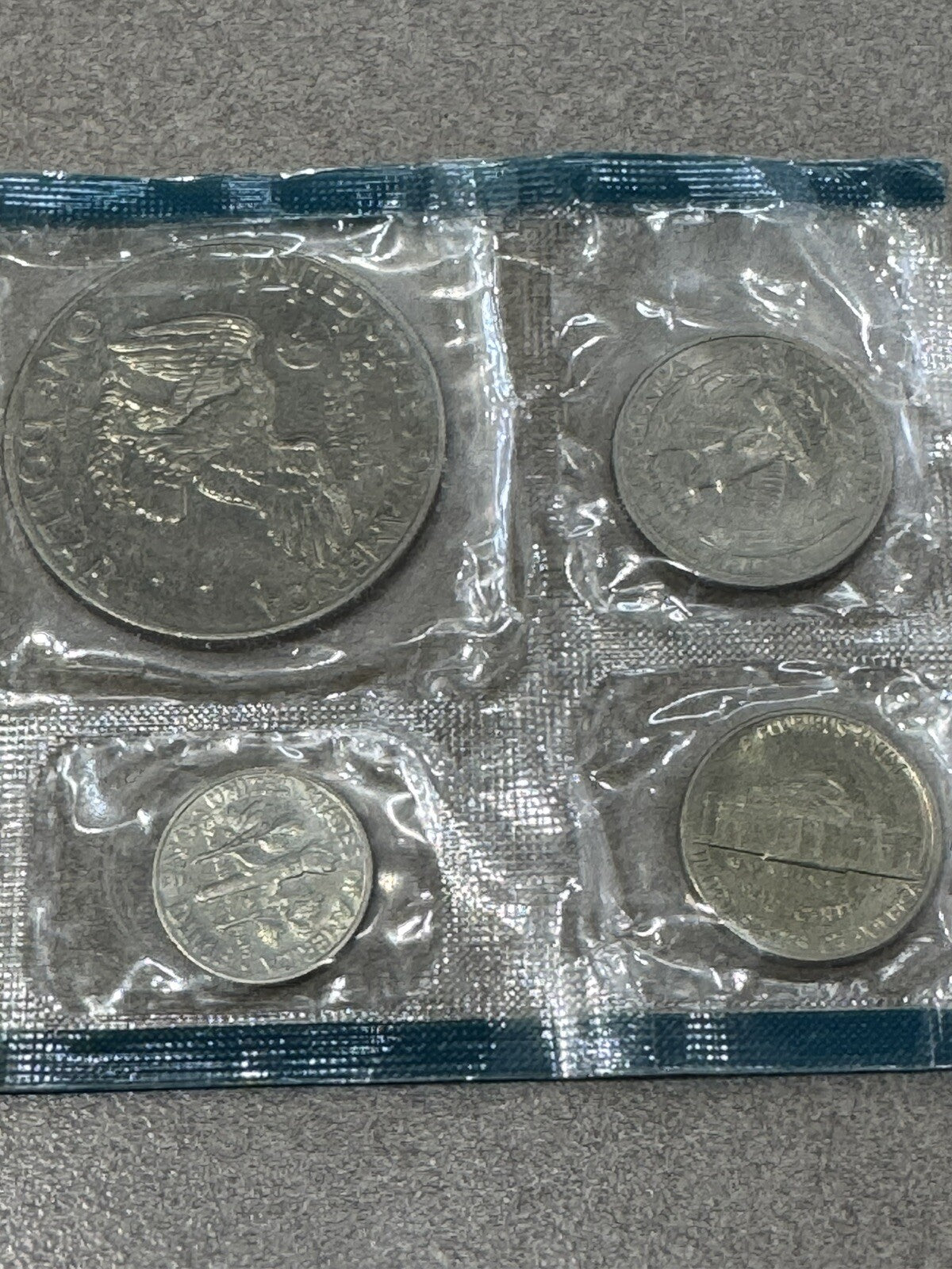 1978 Uncirculated Coin Set 12 Coins Nicely Toned P-D