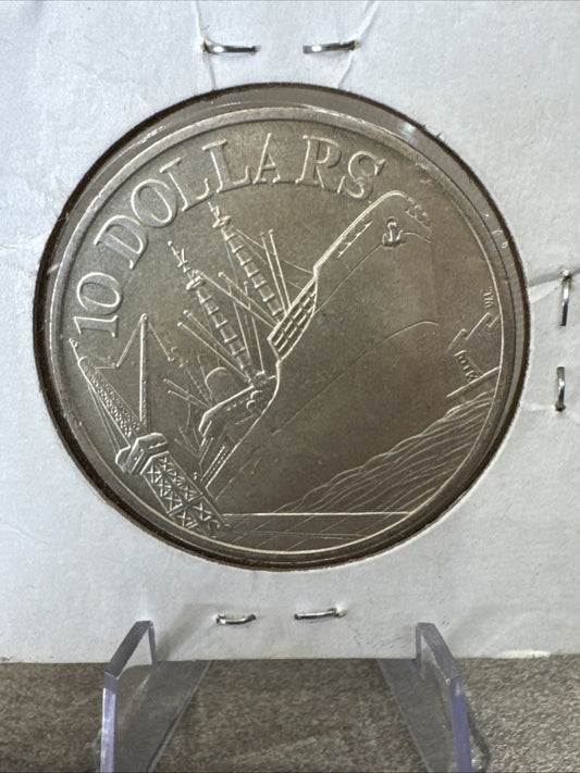 Singapore 1975 Dollar Silver~10th Anniversary Of Independence