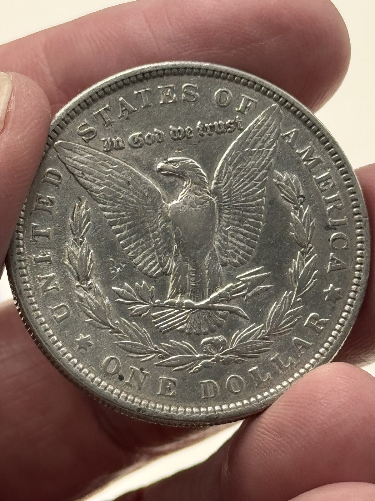 1886 Morgan Silver Dollar- Beautiful Coin AU Great luster full liberty *