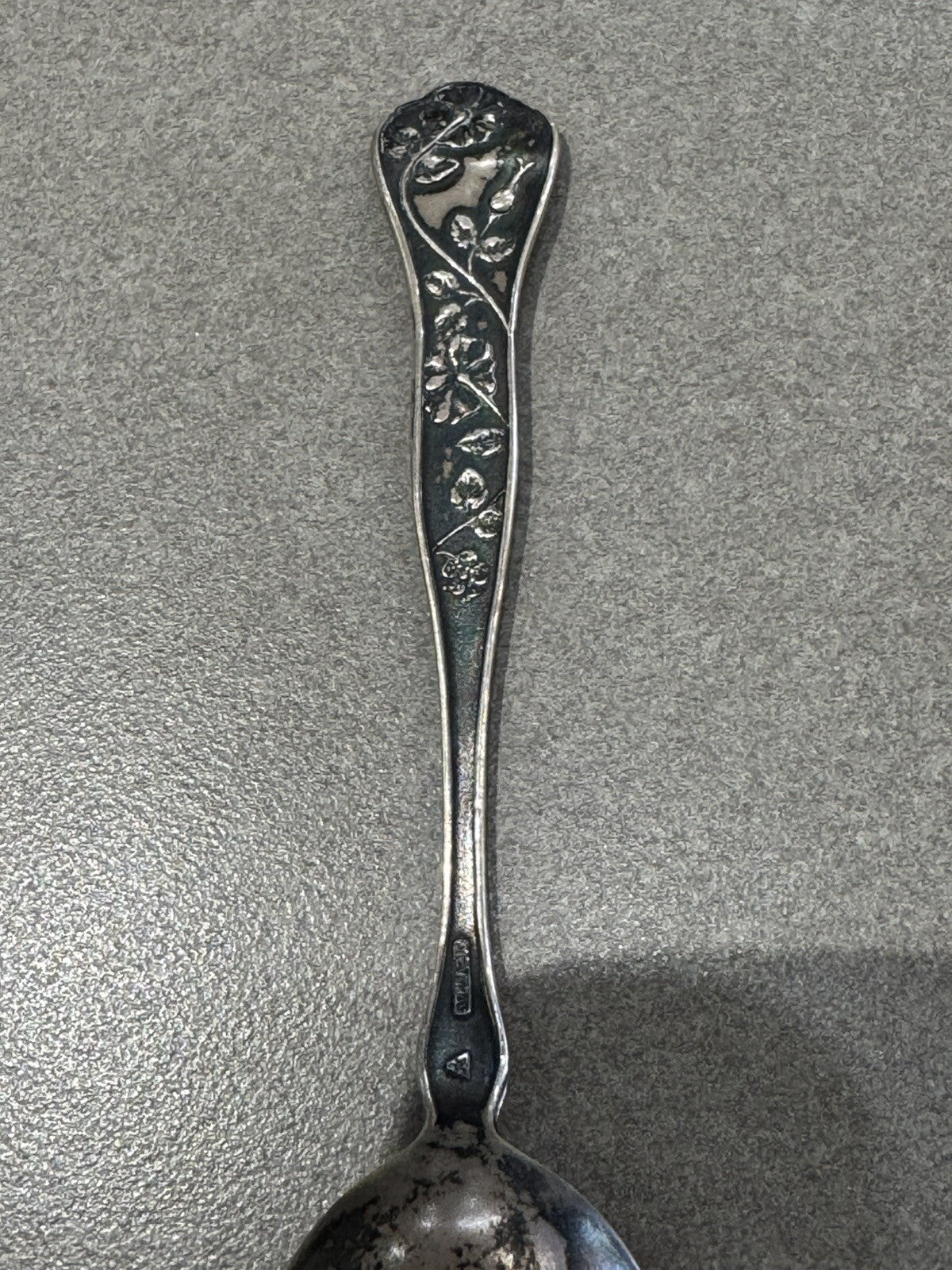 Antique Spokane Washington Sterling Silver Spoon Engraved 17.1 Gr 5.5 “