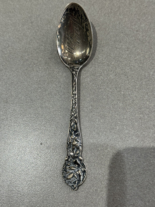 Sterling Silver "Marine City Michigan , Souvenir Spoon 6” 32.5 Gr