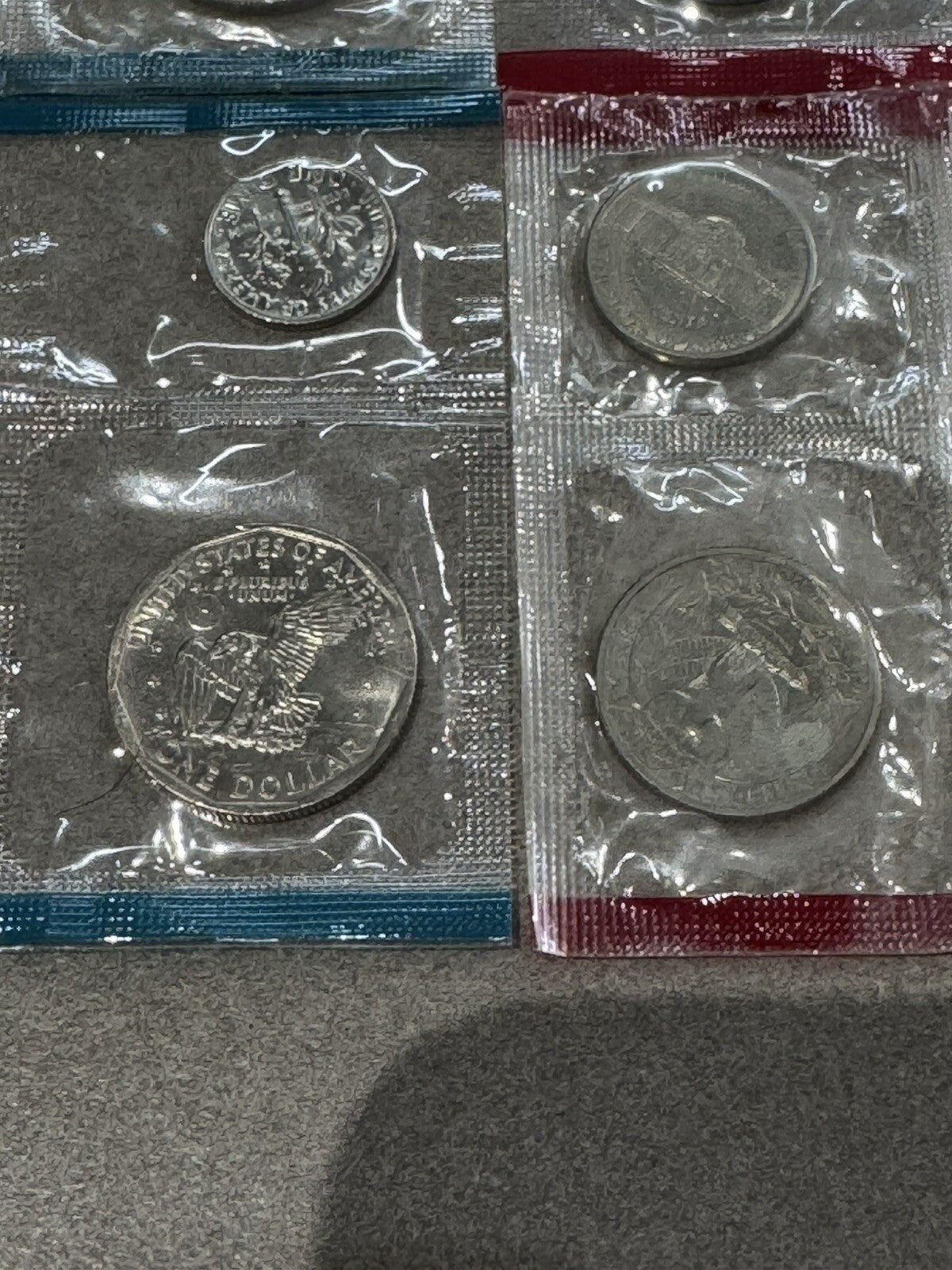 1972,80,79,98,7772 Uncirculated Coin Sets U.S Mint Mixed Years P&D