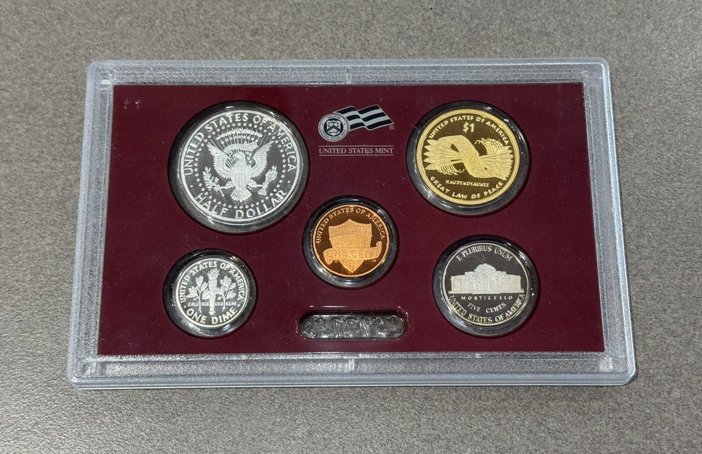 2010-S US Mint Silver Proof Set with COA & Box 14 Coins 90%