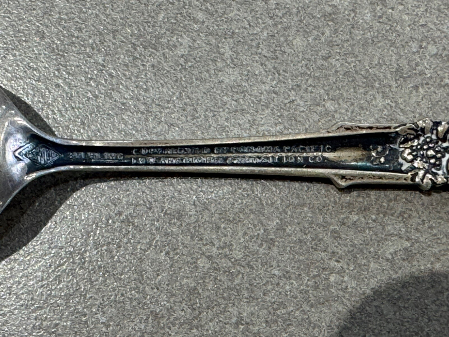 San Francisco Sterling Silver Souvenir Spoon 18.8 Gr 5.5” Vintage Stunning