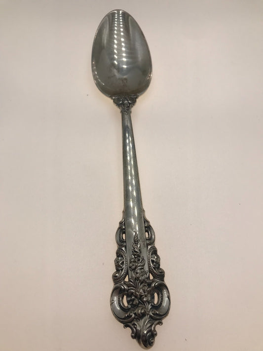 Vintage Wallace Grande Baroque Sterling Silver Spoon 108.6g 9"
