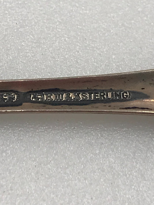 Vintage RW&S WALLACE San Diego Sterling Silver Spoon 51/4" 16.7grams