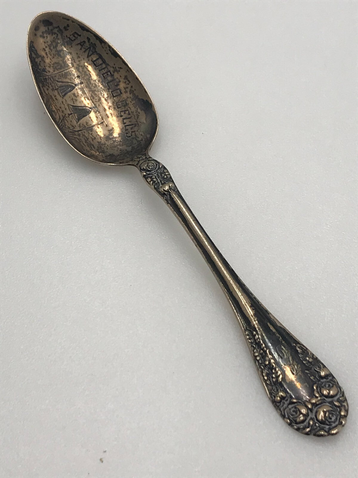 Vintage RW&S WALLACE San Diego Sterling Silver Spoon 51/4" 16.7grams