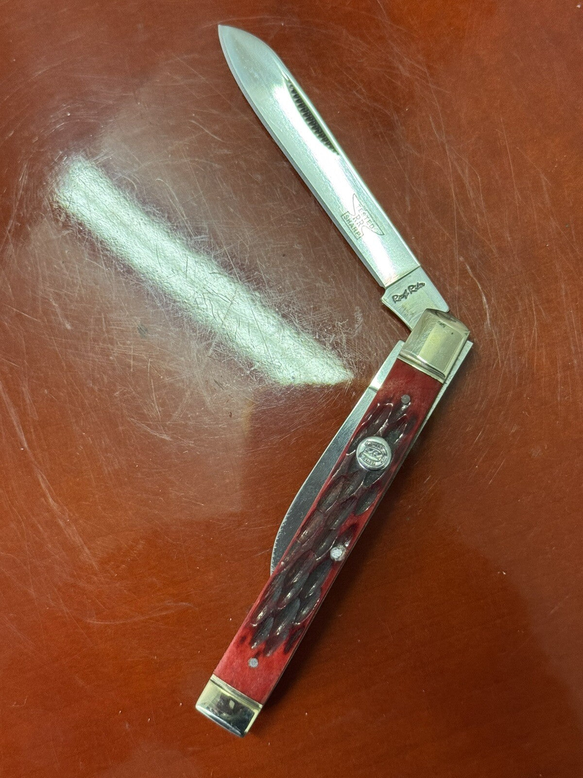 Rough Rider RR281 Folding Pocket Knife in original box !