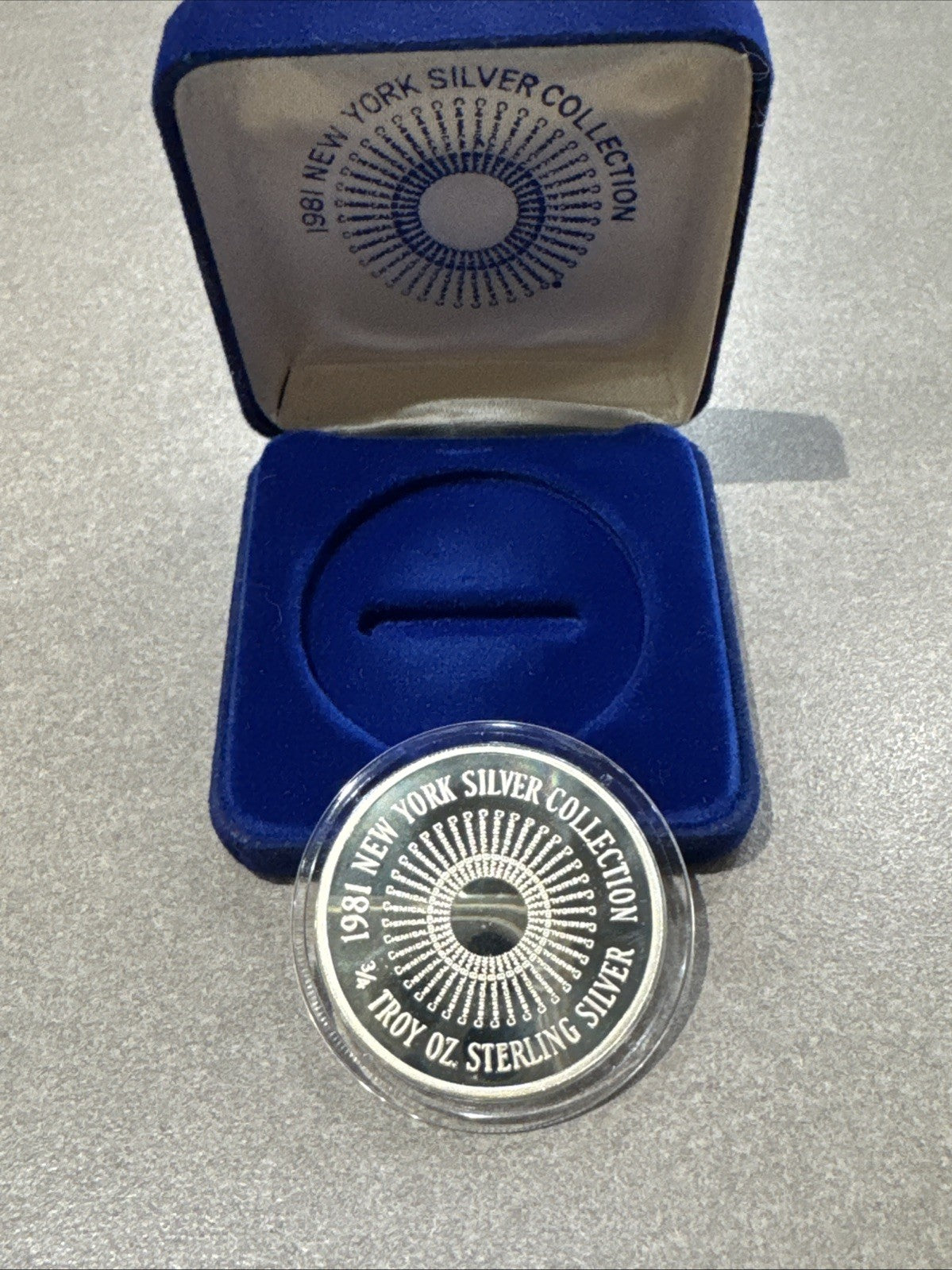 1981 Montauk Point NY Silver Collection 3/4 Troy oz Silver Sterling Coin