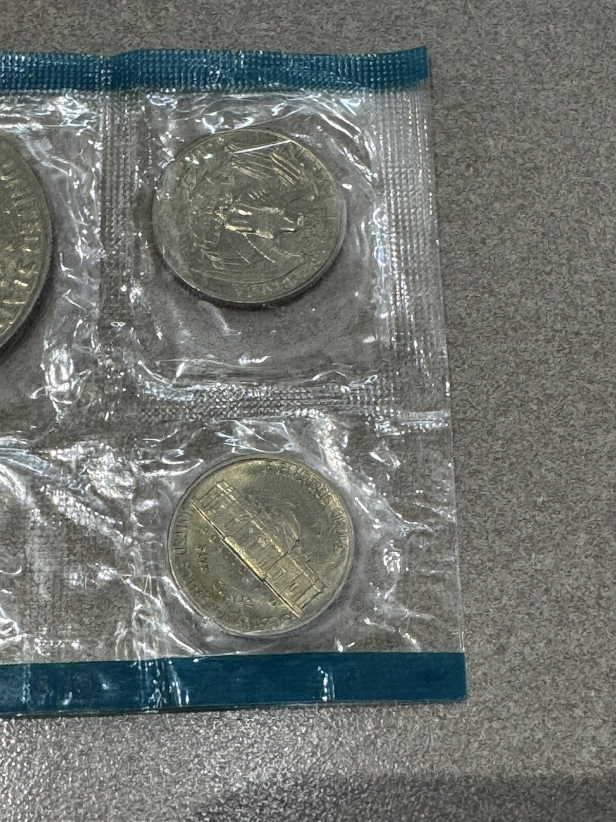 1977 Uncirculated Coin Set 12 Coins Nicely Toned P-D