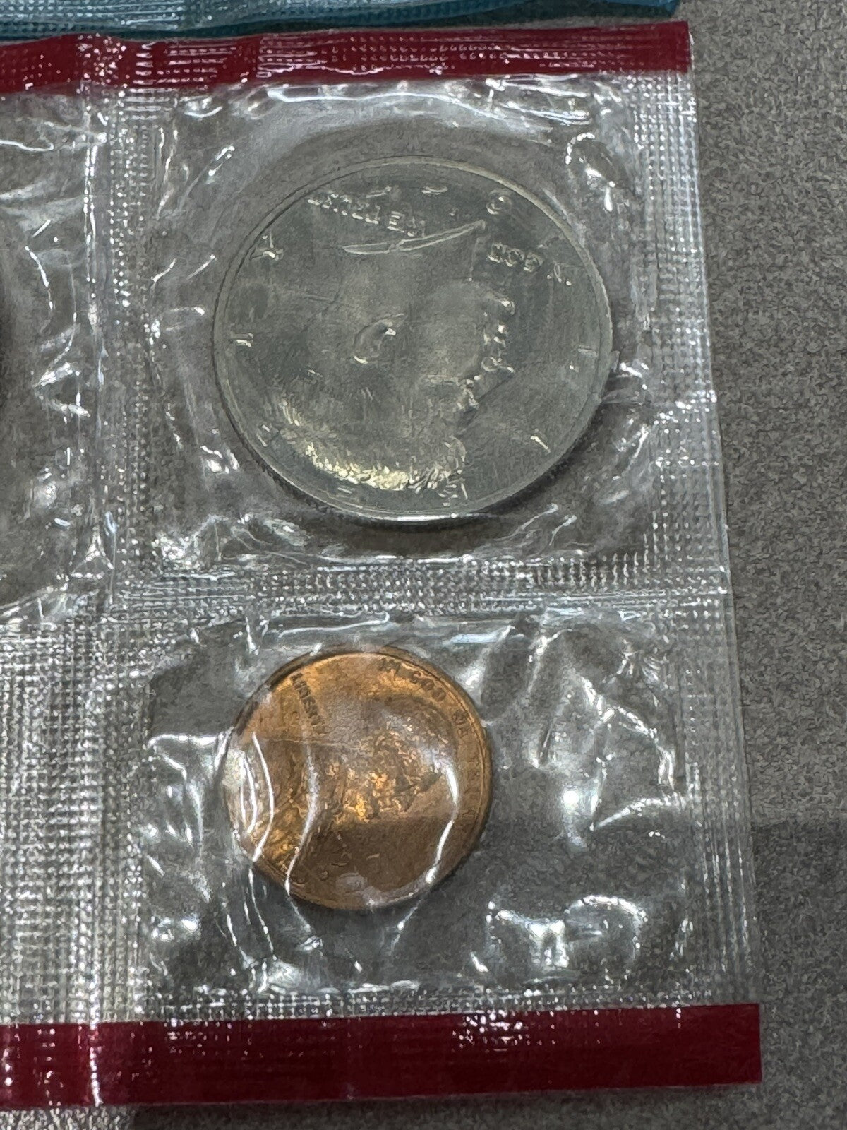 1977 Uncirculated Coin Set 12 Coins Nicely Toned P-D