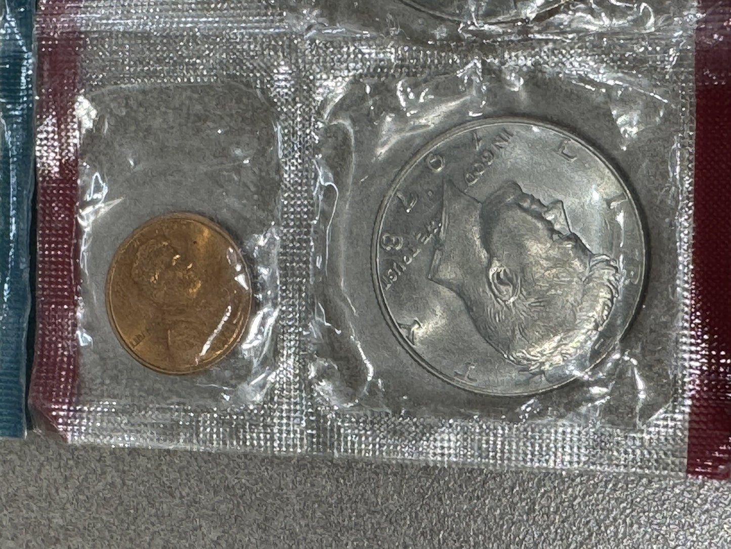 1978 Uncirculated Coin Set 12 Coins Nicely Toned P-D