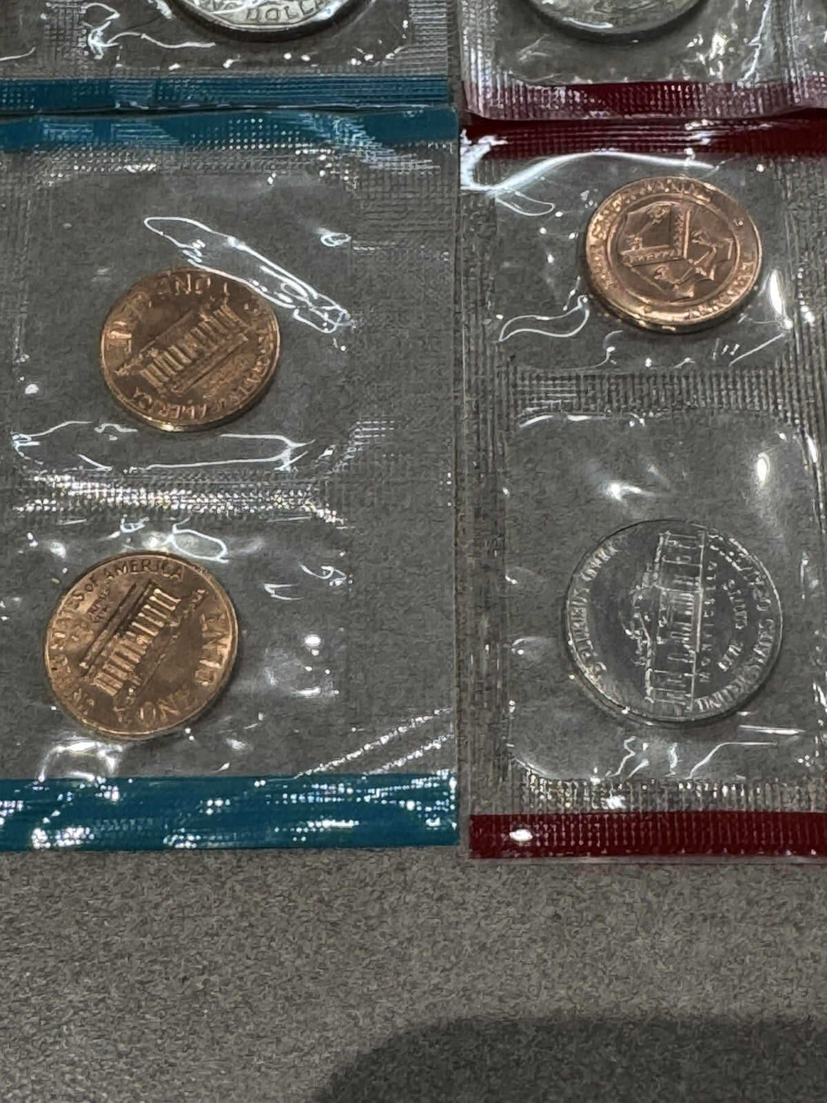 1972,80,79,98,7772 Uncirculated Coin Sets U.S Mint Mixed Years P&D