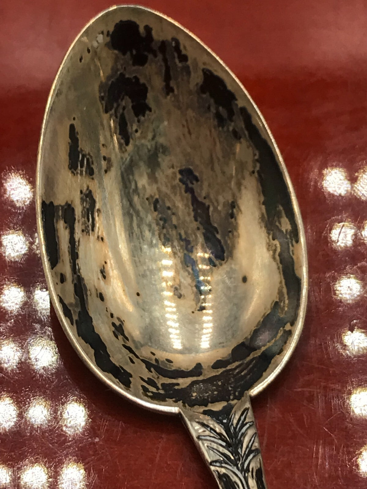 Solvang Windmill Spoon Souvenir Enamel California Vintage 4" 9.6g