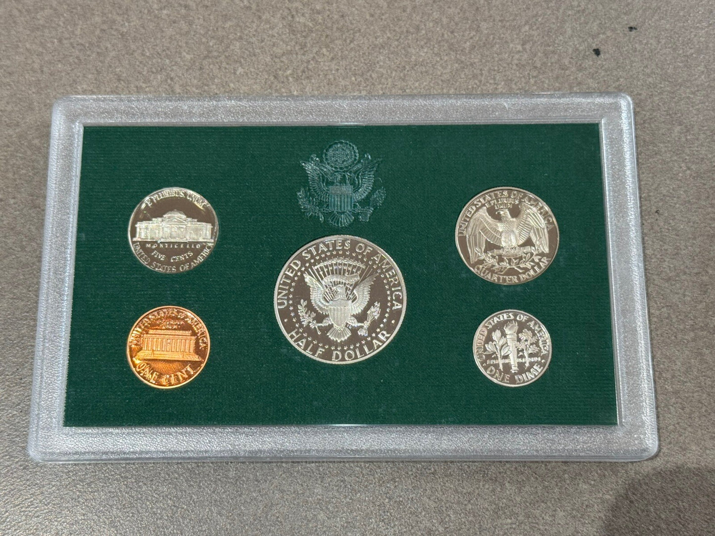 1995,1997,1998 PROOF SETS OGP WITH COA COMPLETE