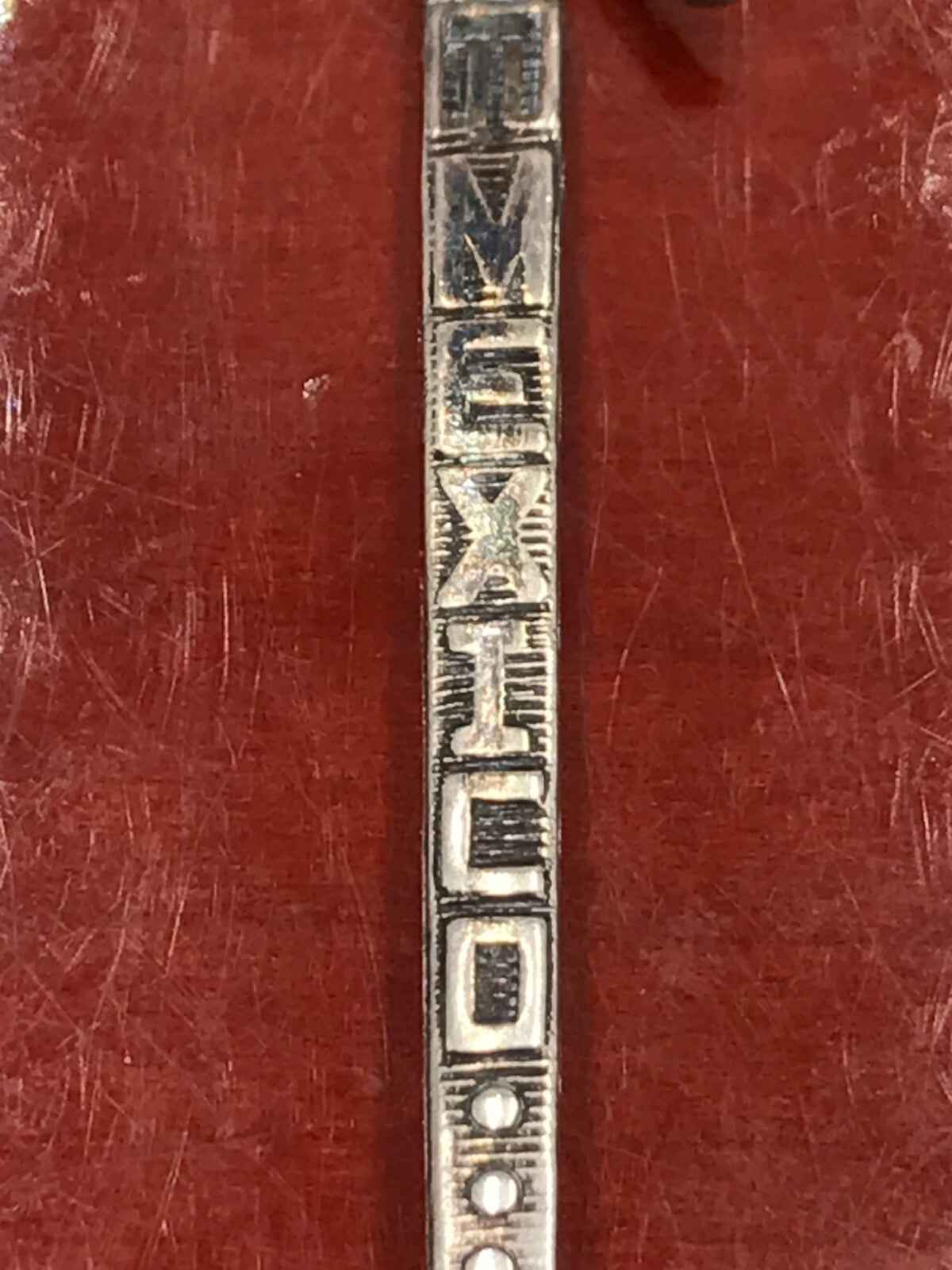 VTG Sterling Silver Mexico Sterling Souvenir Donkey Spoon - 3.5" 7.3g