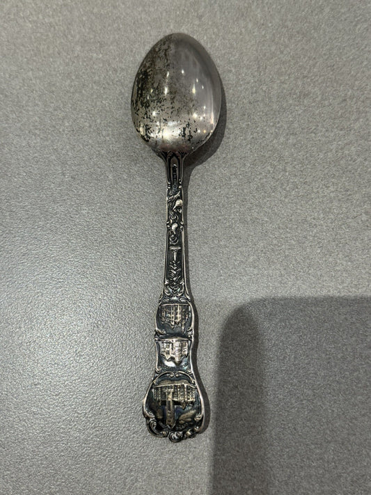 Milling District Minneapolis Minnesota Sterling Souvenir Spoon 5 7/8 29.3 Gr