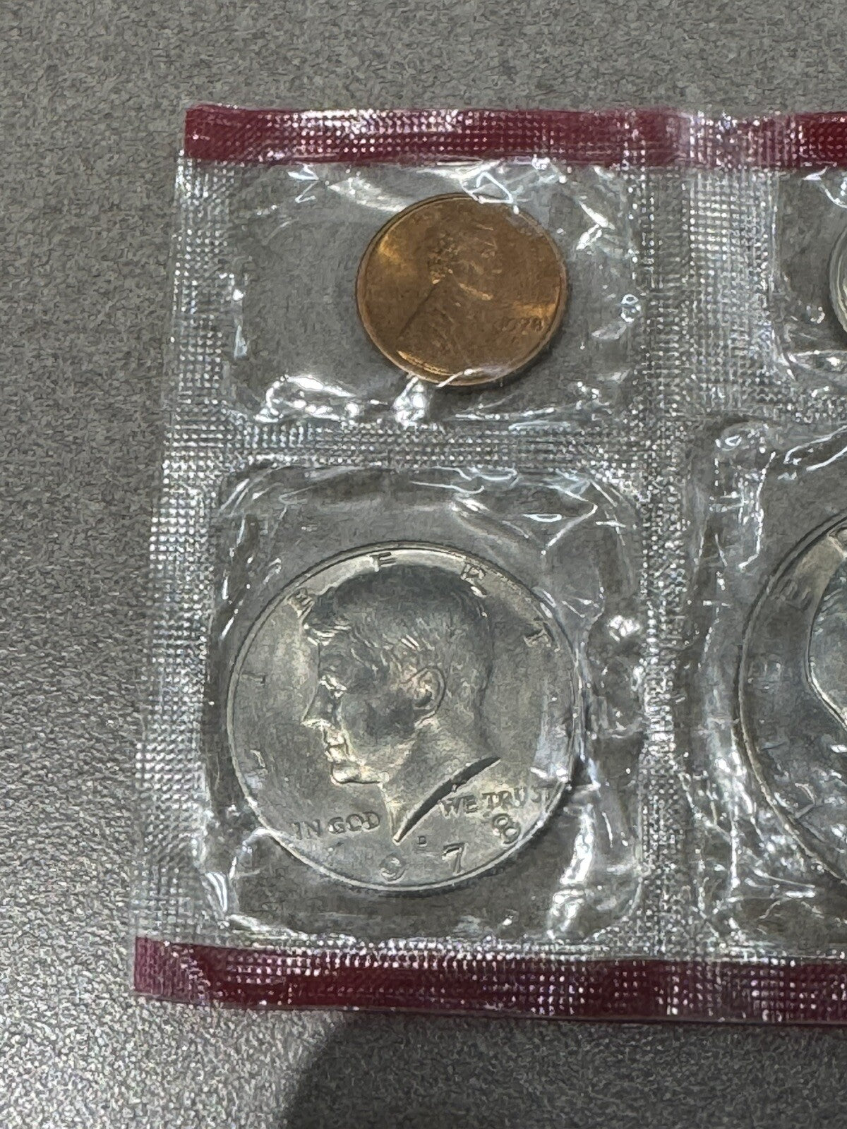 1978 Uncirculated Coin Set 12 Coins Nicely Toned P-D