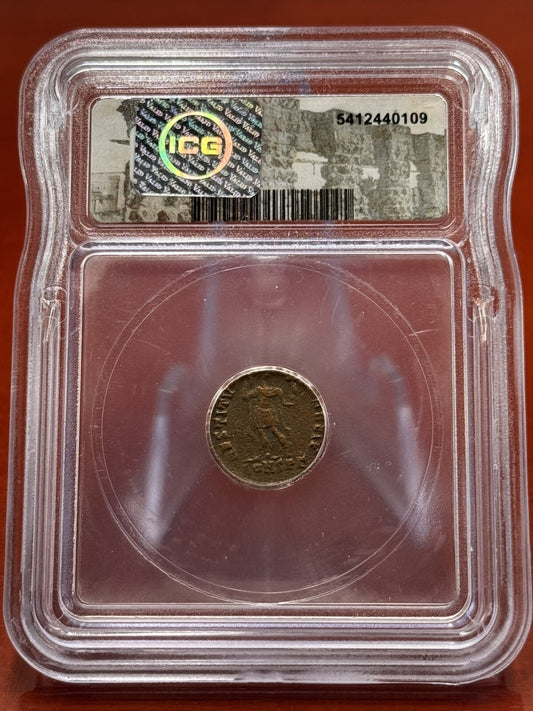ICG - Genuine ROMAN EMPIRE Coin Slab 27BC-476AD Amazing Historical Bronze A9
