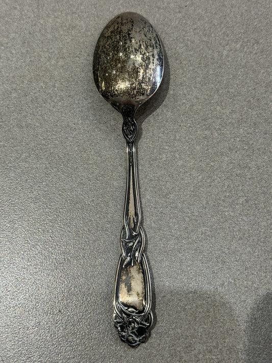 Antique Cherrysoule Sterling Souvenir Spoon 23.1 6” Vintage Great Details !