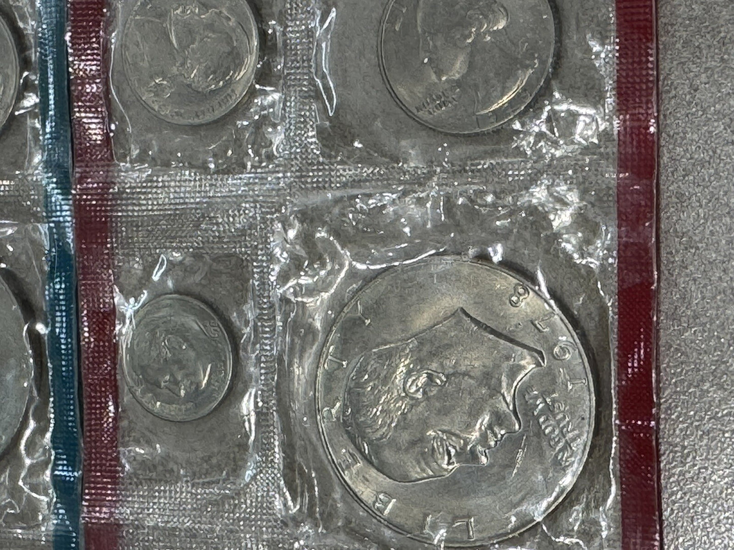 1978 Uncirculated Coin Set 12 Coins Nicely Toned P-D