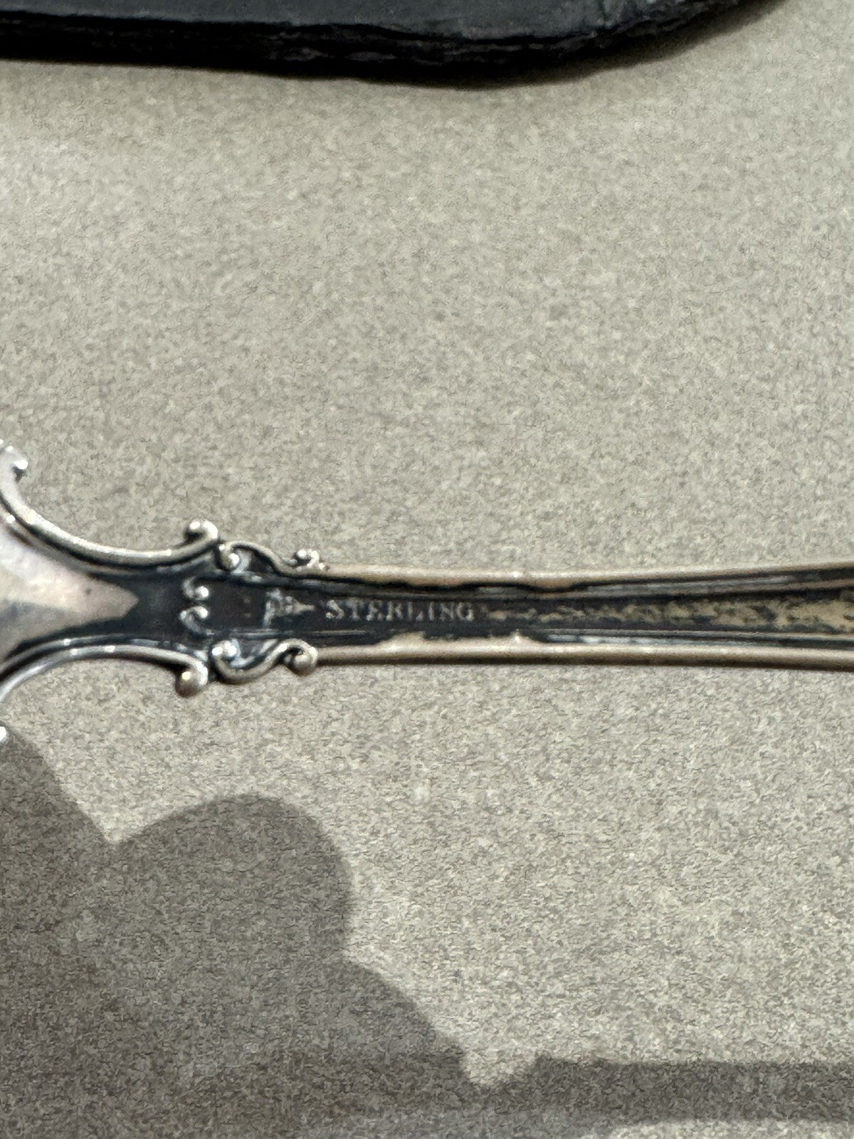 Antique Mission San Gabriel  Los Angeles  Silver Souvenir Spoon 5.5 “ 14.4 Grams