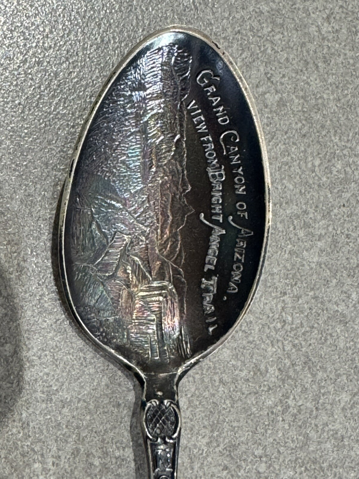 Vintage Sterling Silver Grand Canyon Arizona Brighton Angel Trail 18.2gr 5 1/2 “