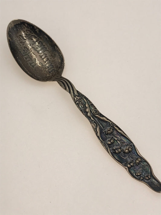 Fort Wayne Indiana Sterling Silver 20.2g 5.75” Souvenir Spoon