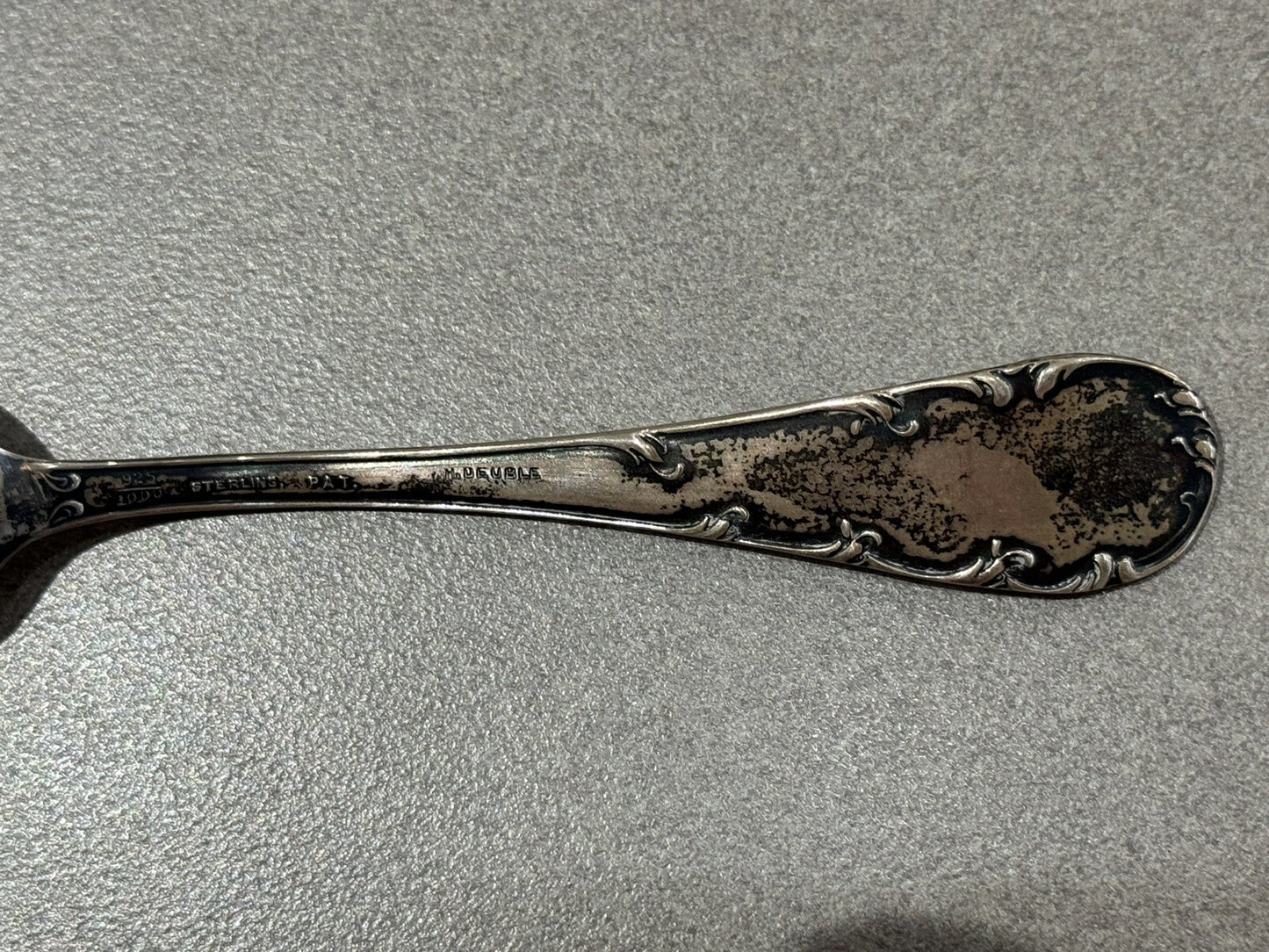Wm McKinley McKinley Home Sterling Silver Souvenir Spoon 22.1 Gr 5 7/8”