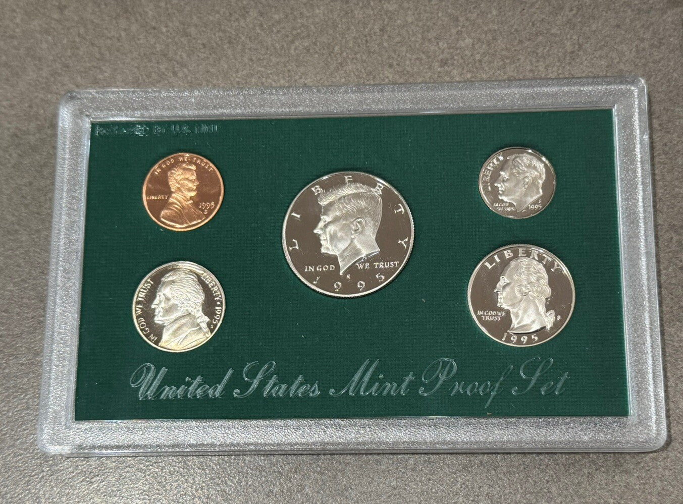 1995,1997,1998 PROOF SETS OGP WITH COA COMPLETE