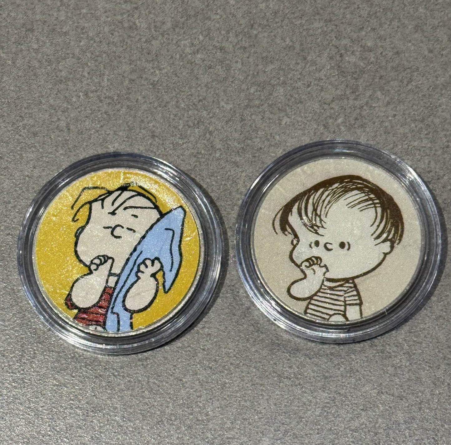 2011 NINE COIN PEANUTS MERRIK COLORIZED COIN COLLECTION WITH COA