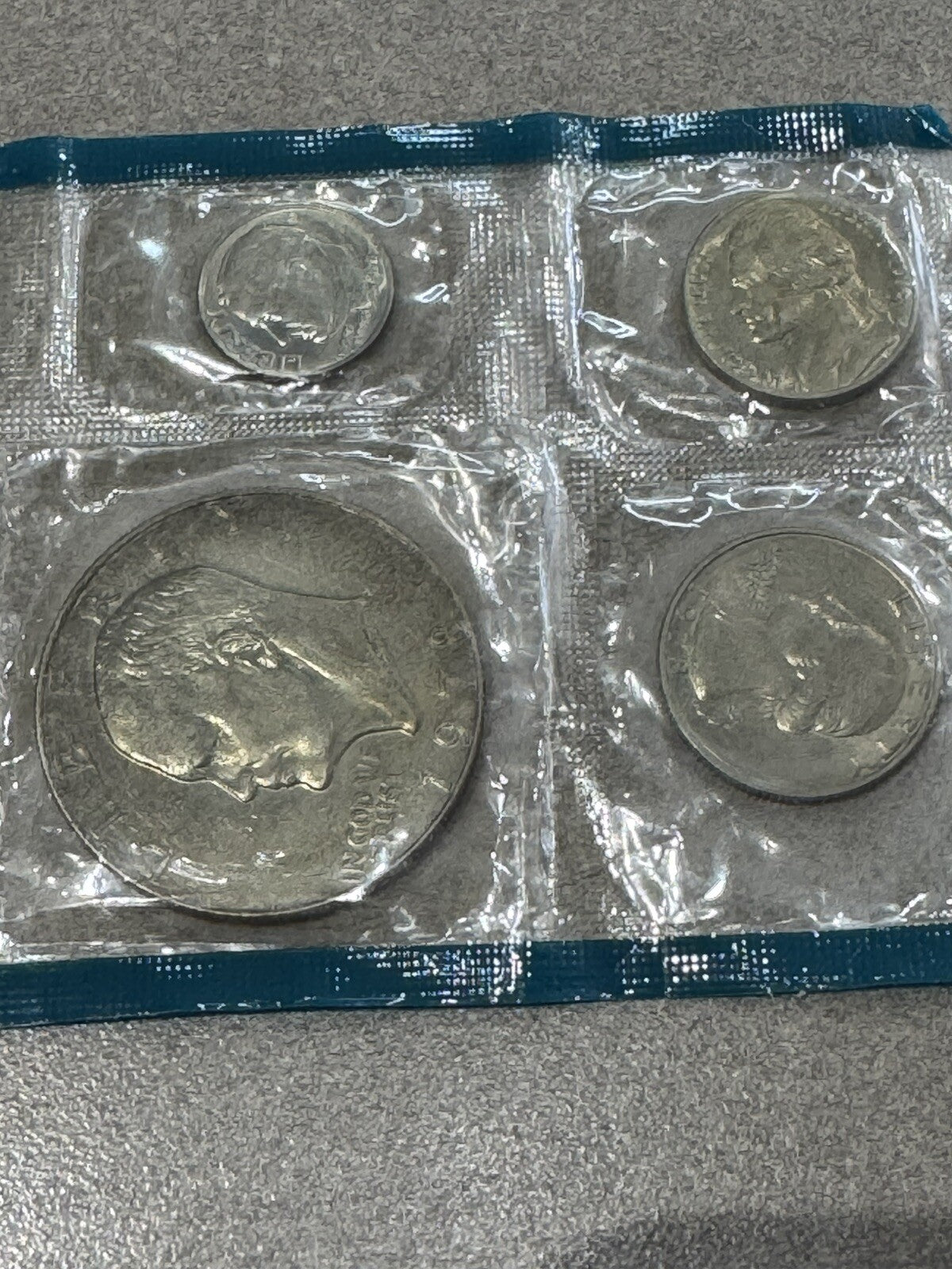 1978 Uncirculated Coin Set 12 Coins Nicely Toned P-D