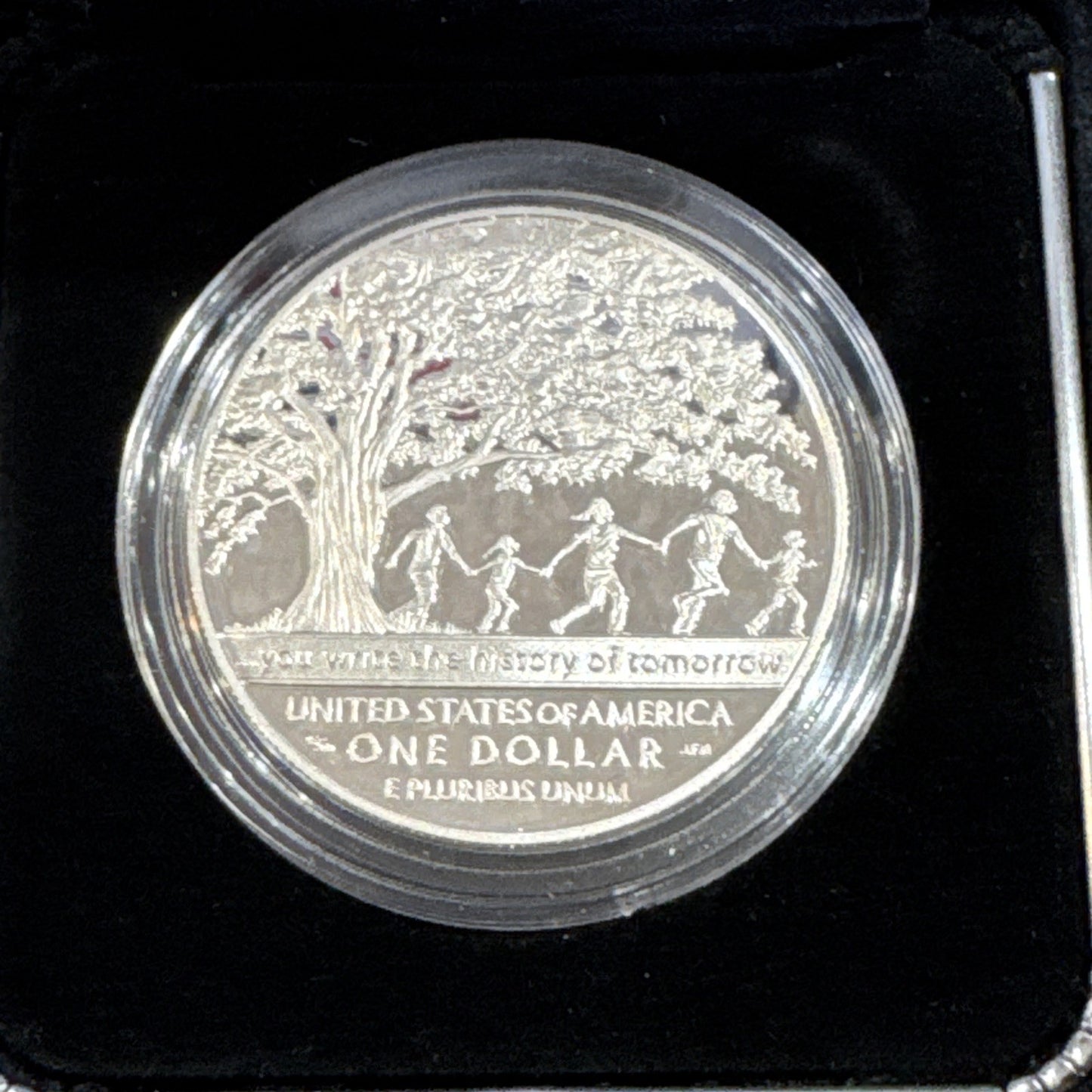 Boys Town Centennial Commemorative 2017 P 90% Silver Dollar Proof $1 Coin OGP