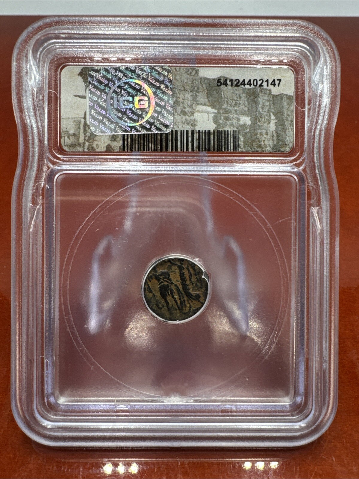 ICG - Genuine ROMAN EMPIRE Coin Slab 27BC-476AD Amazing Historical Bronze A5