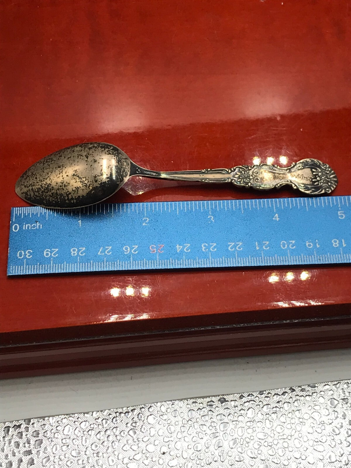 Eads Bridge St. Louis Missouri Sterling Silver Souvenir Spoon 5" 16.1g