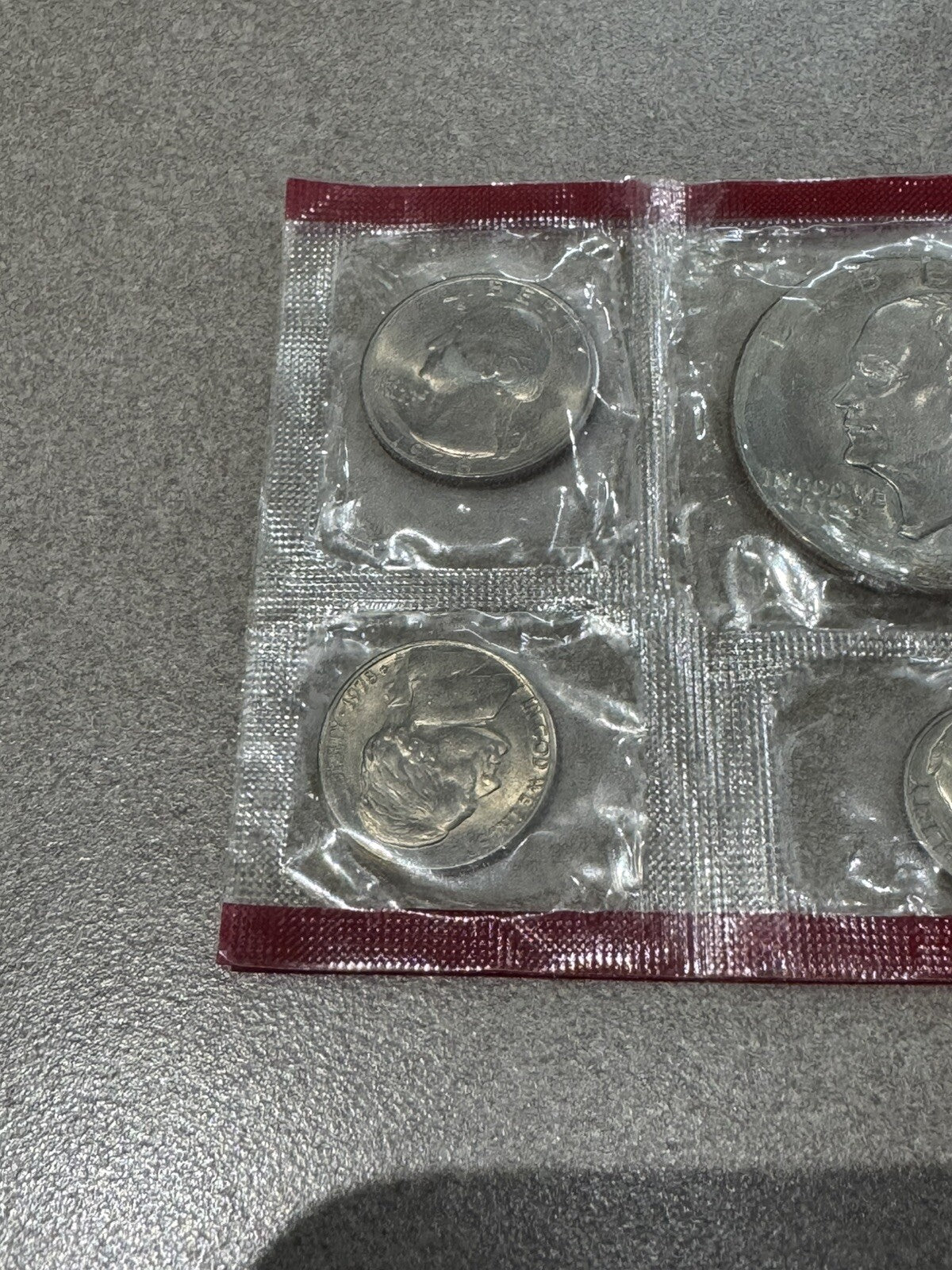 1978 Uncirculated Coin Set 12 Coins Nicely Toned P-D