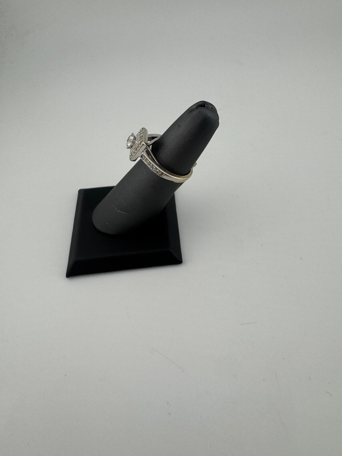 White Gold Diamond Ring