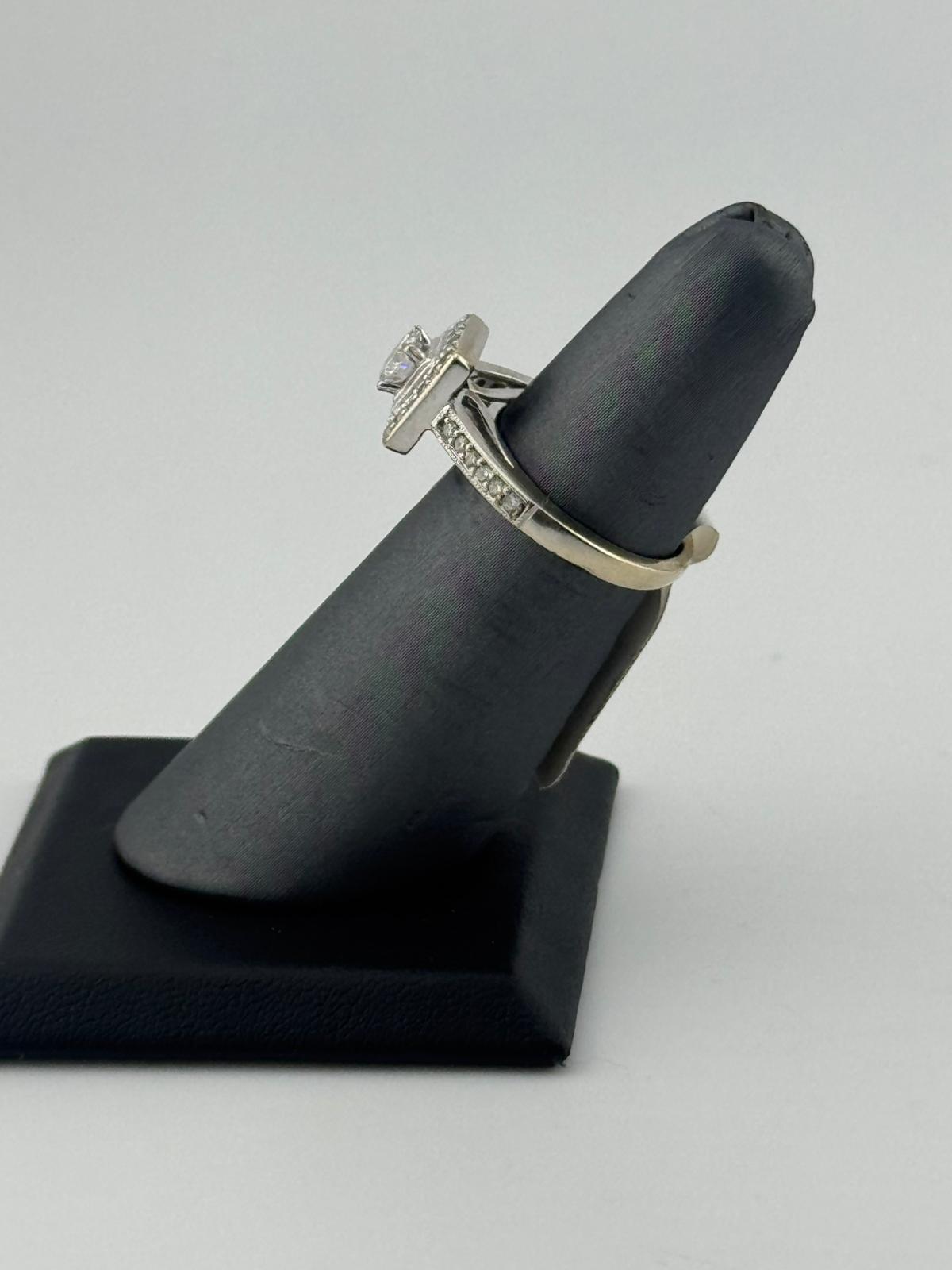 White Gold Diamond Ring
