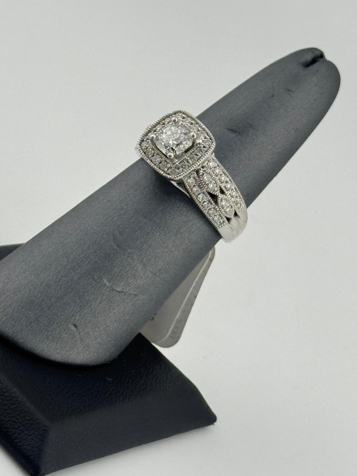 White Gold Ring