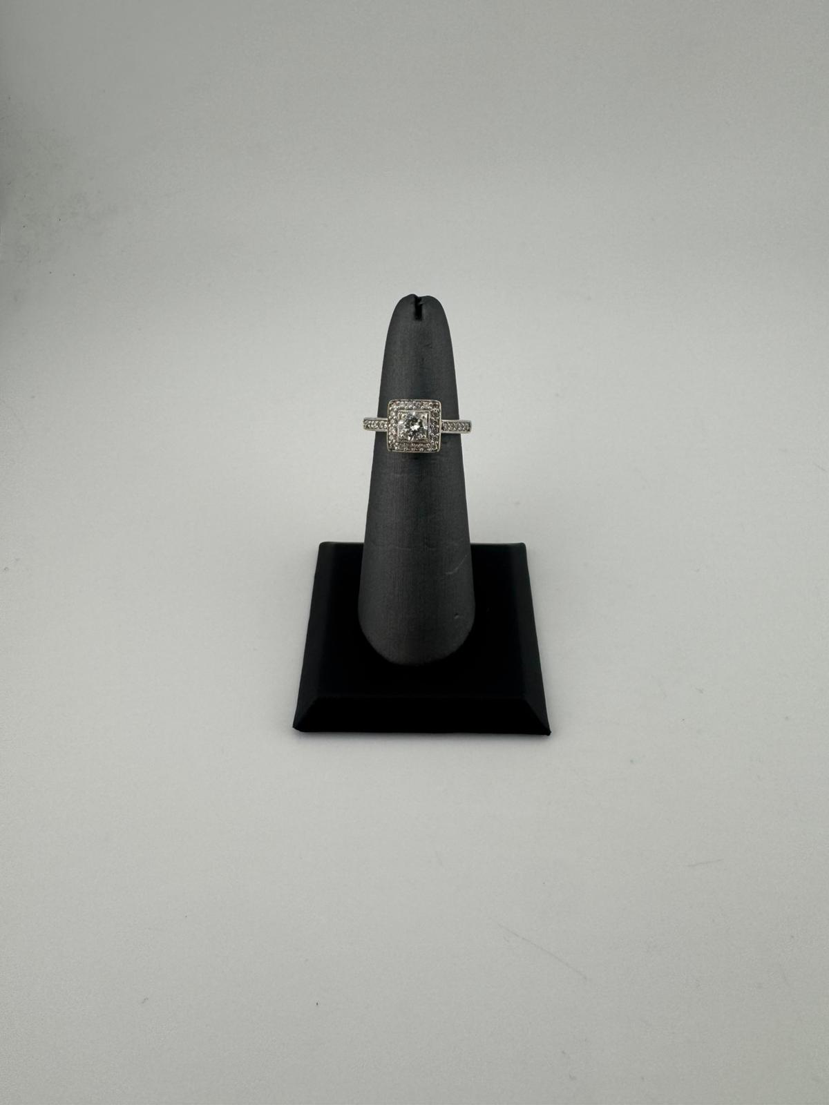 White Gold Diamond Ring