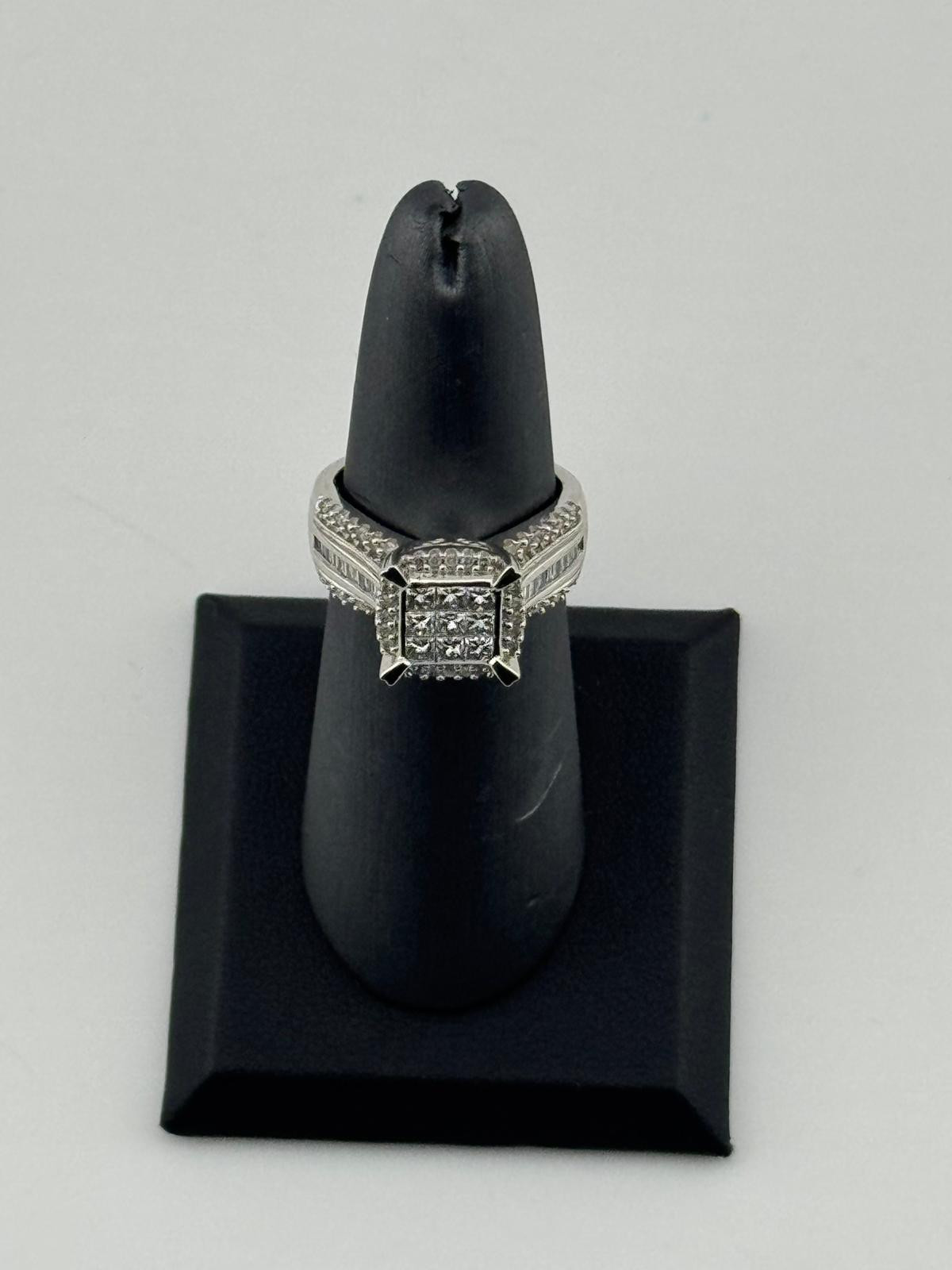 White Gold Diamond Ring
