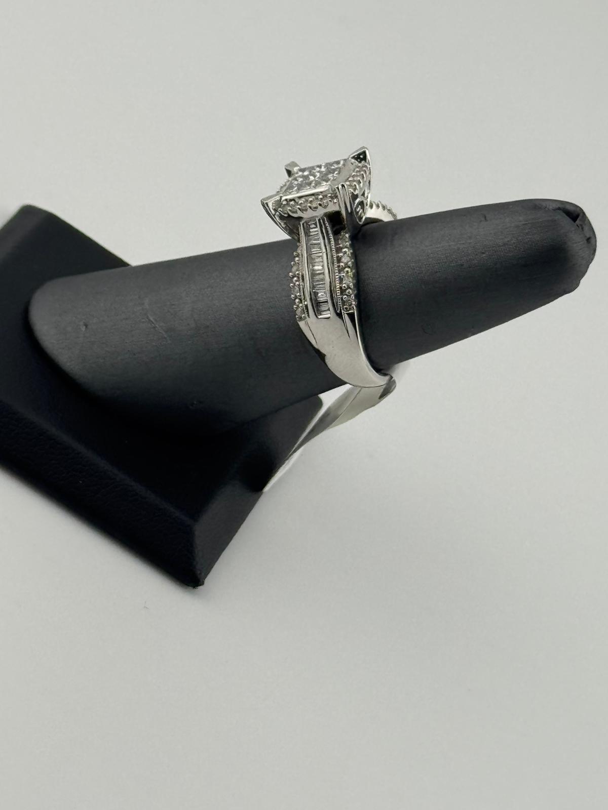 White Gold Diamond Ring