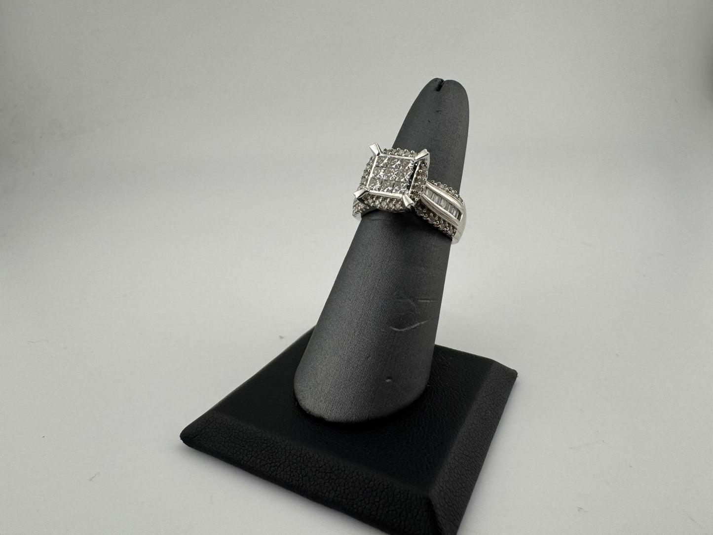 White Gold Diamond Ring