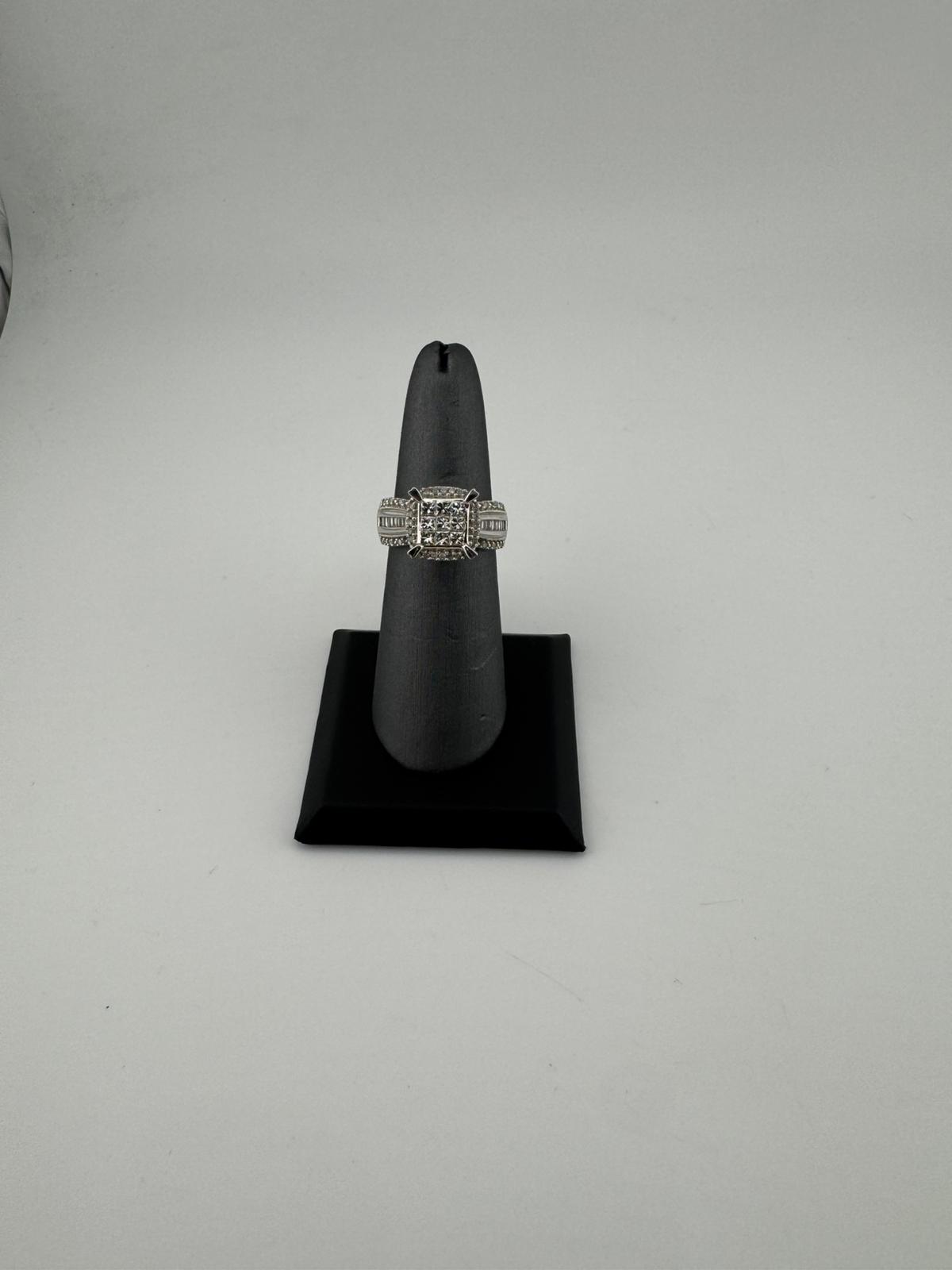 White Gold Diamond Ring