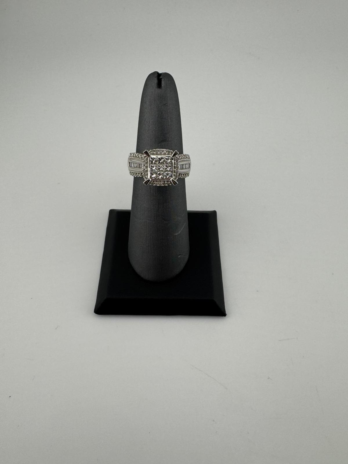 White Gold Diamond Ring