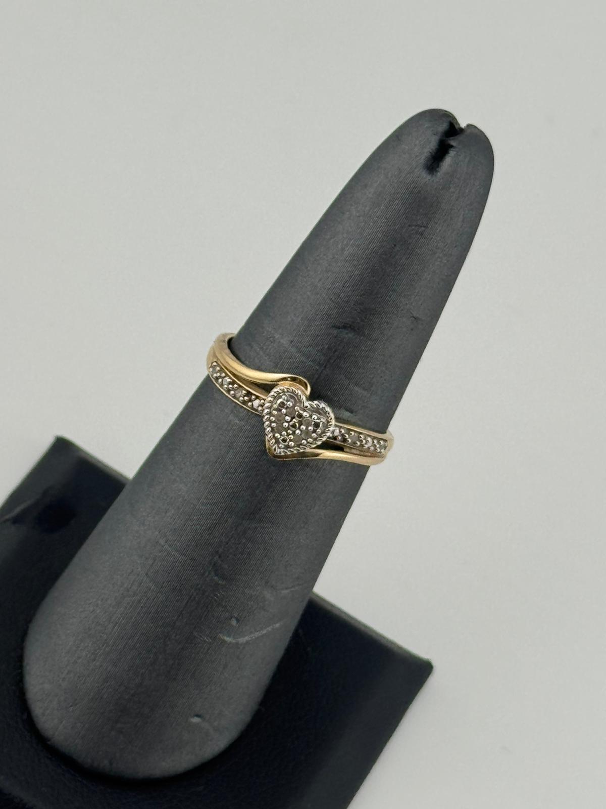 Gold Heart Ring