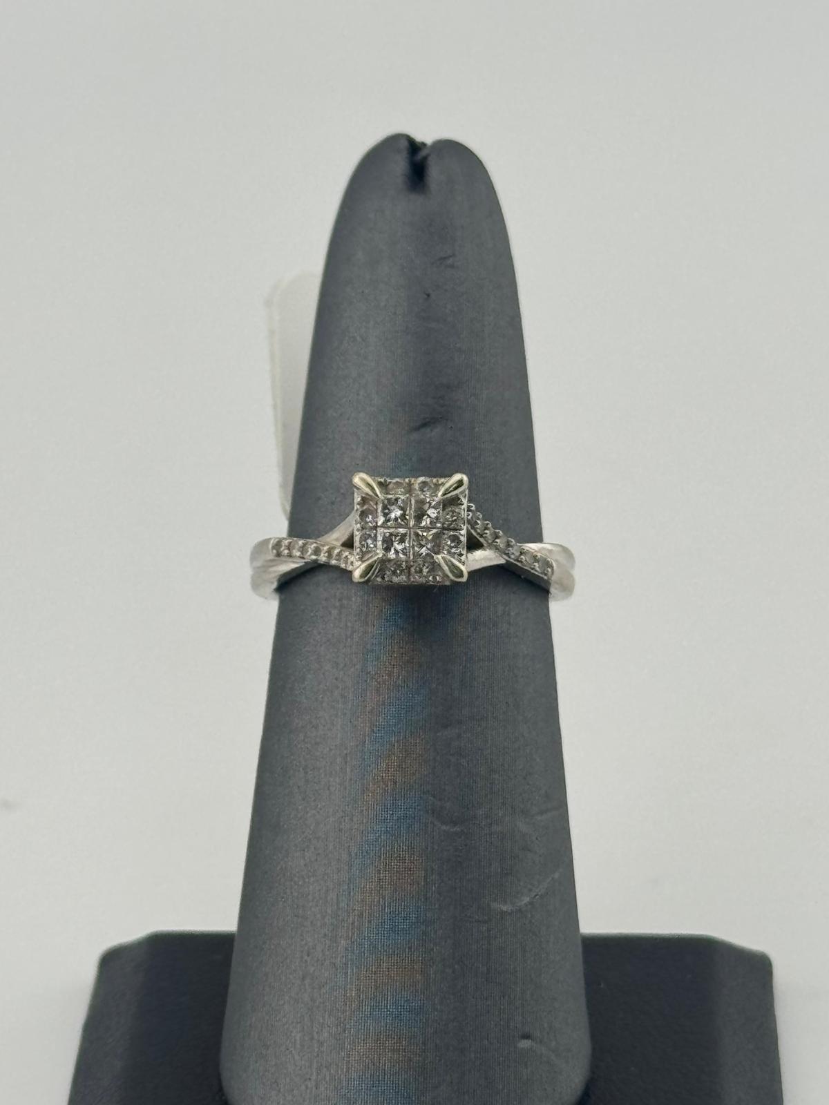White Gold Ring