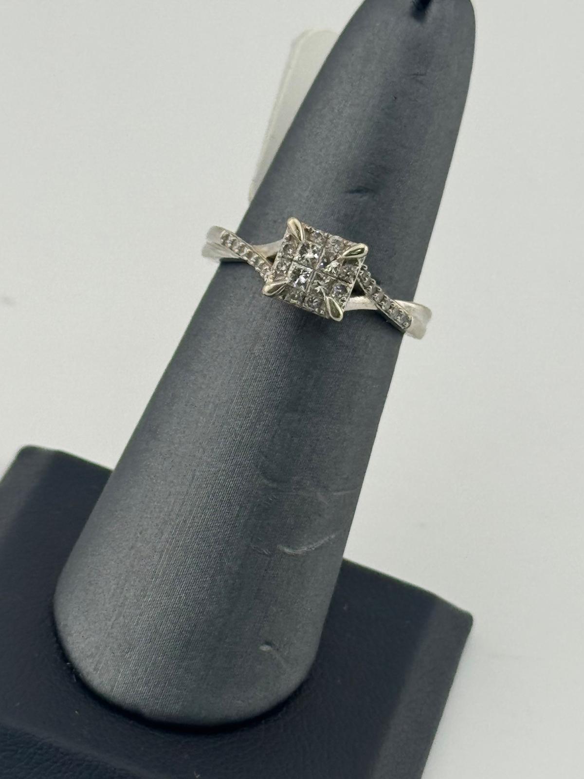White Gold Ring