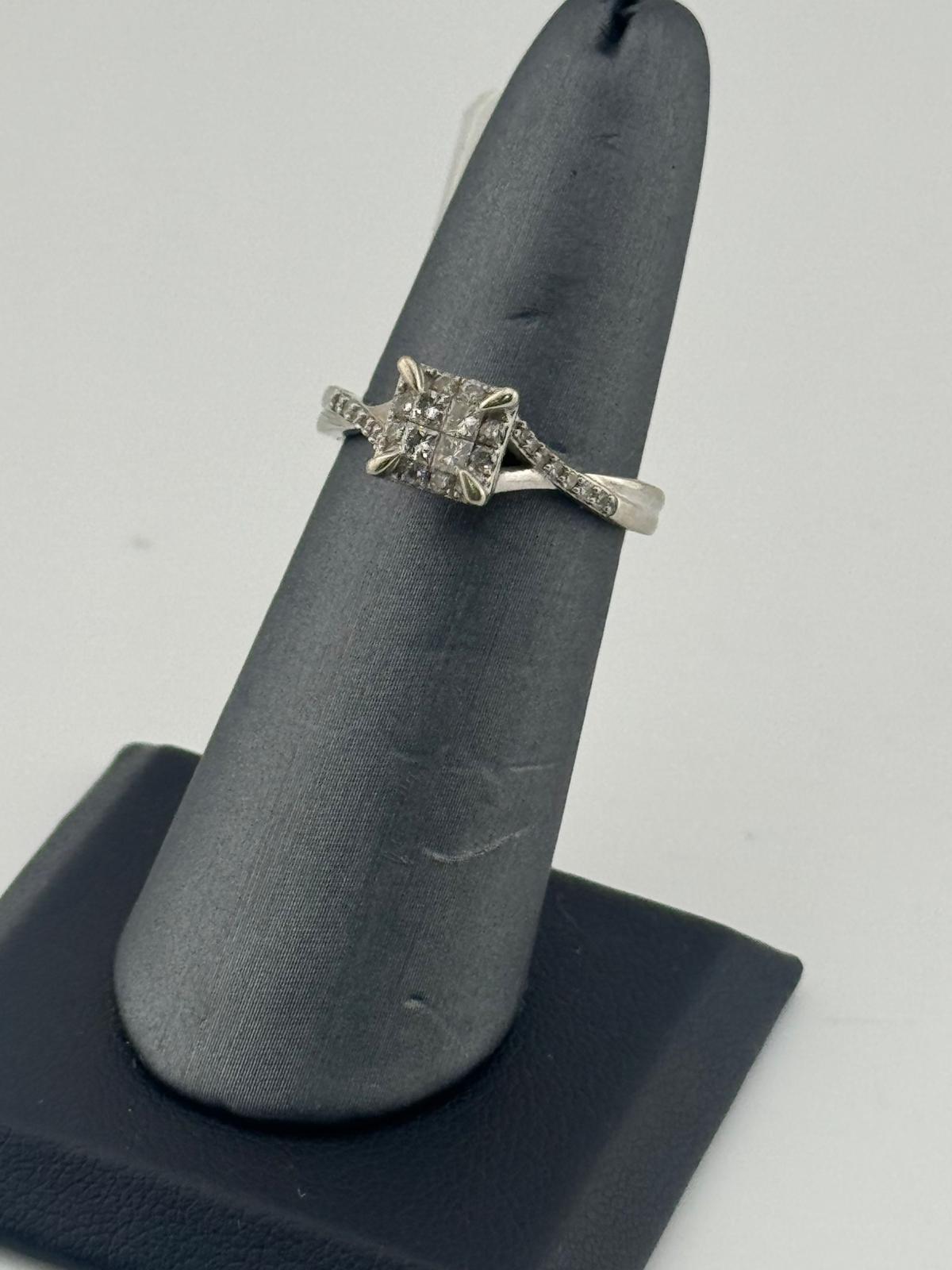White Gold Ring